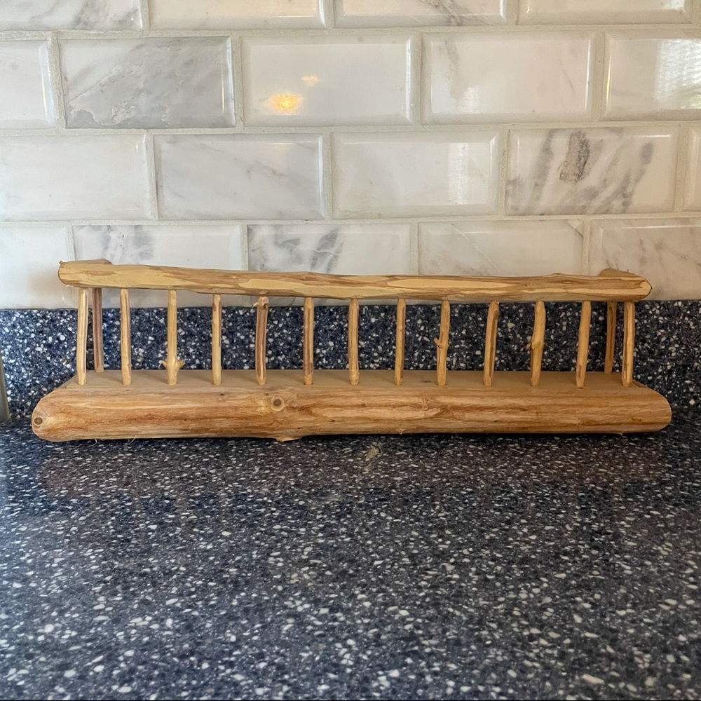 Homemade Wooden Spice Rack - Picture 3 of 3